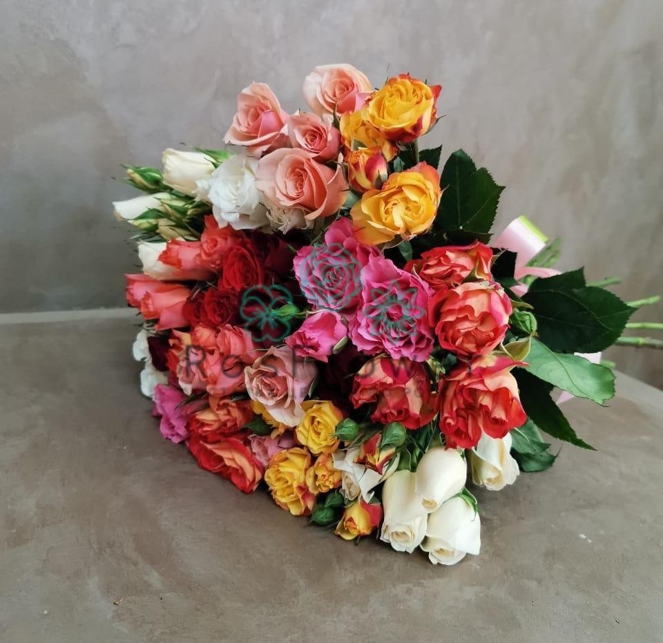 Букет цветов из: Розы в Ермолино Новгородская область