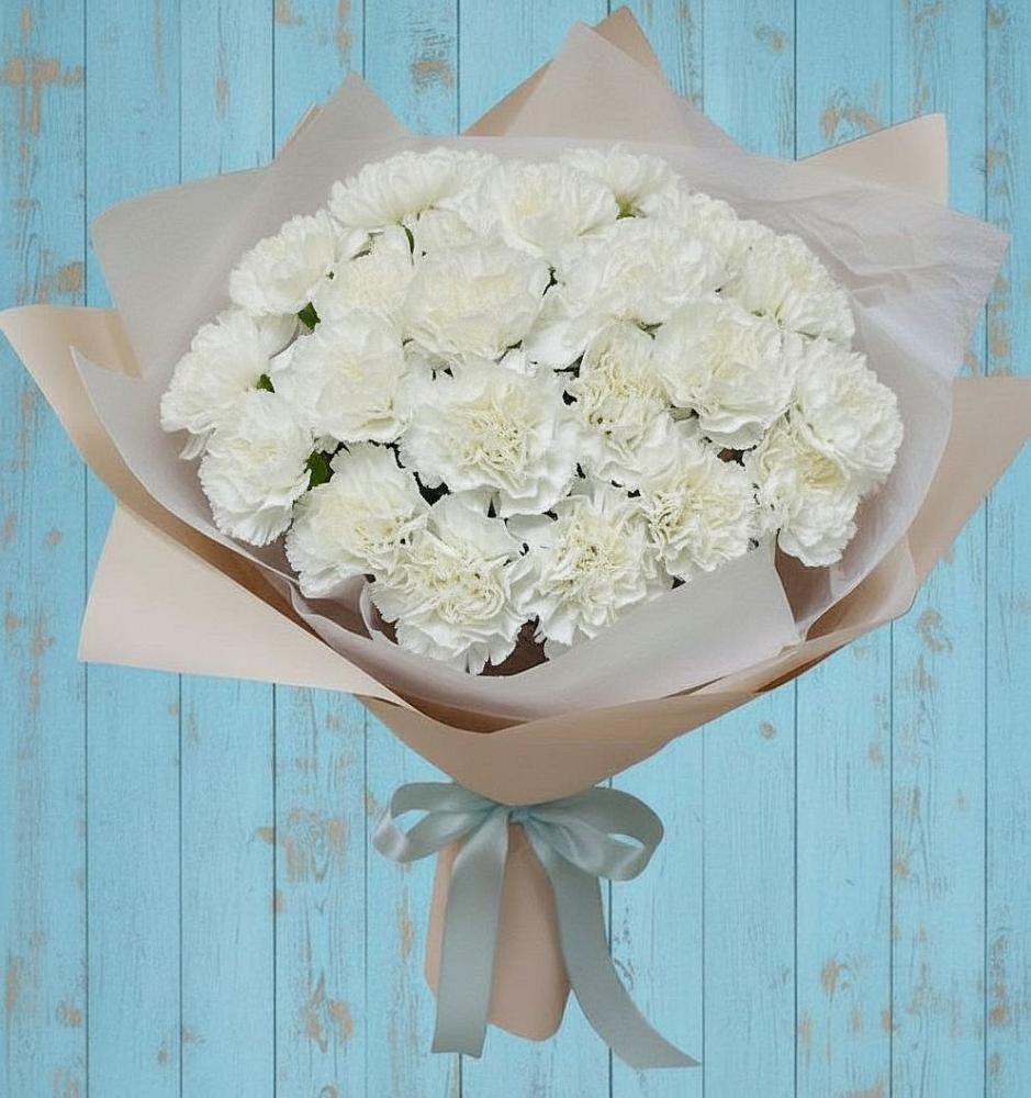 Букет цветов из: Гвоздики в Ермолино Новгородская область