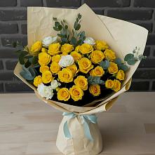 Букет цветов из:  Розы #REPLACE_PRED# Ермолино Новгородская область