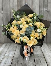 Букет цветов из:  Розы и Лизиантусы #REPLACE_PRED# Ермолино Новгородская область