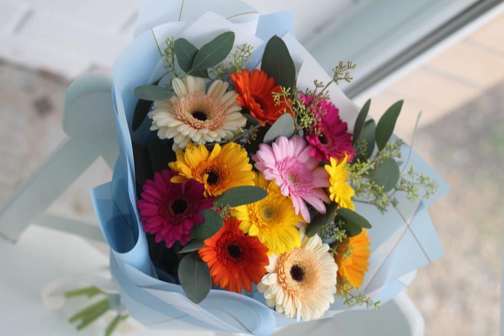 Букет цветов из: Герберы в Ермолино Новгородская область