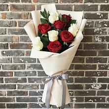 Букет цветов из:  Розы #REPLACE_PRED# Ермолино Новгородская область