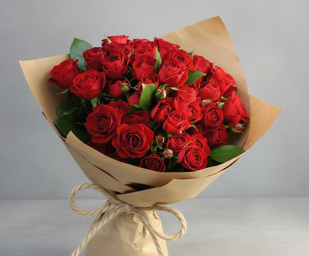 Букет Любовный роман в Ермолино Новгородская область