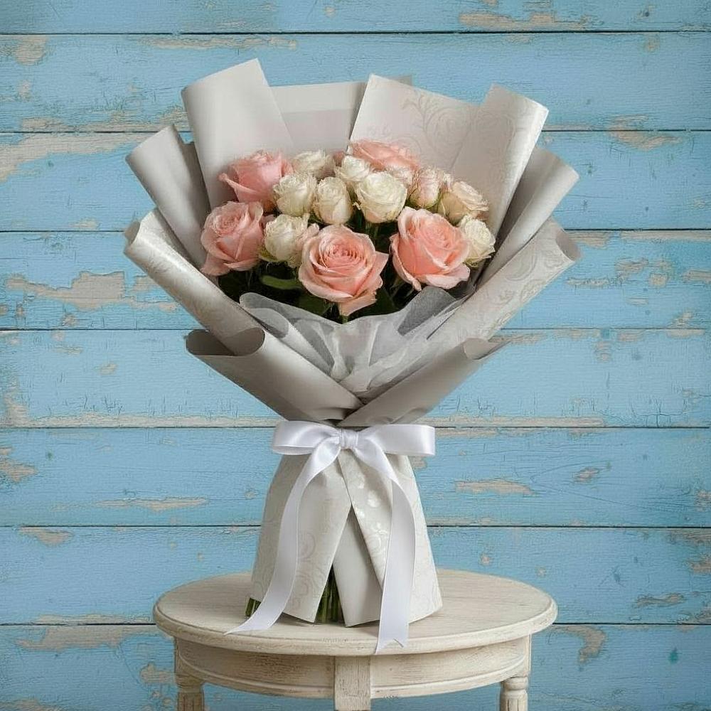 Букет цветов из: Розы в Ермолино Новгородская область