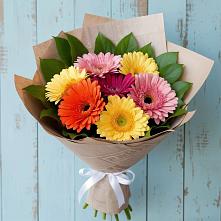 Букет цветов из:  Герберы в Ермолино Новгородская область