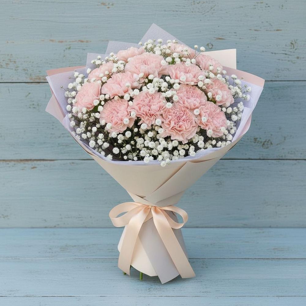 Букет цветов из: Гвоздики в Ермолино Новгородская область