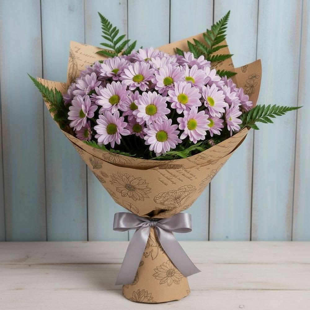 Букет цветов из: Хризантемы в Ермолино Новгородская область