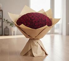 Букет 101 Красная роза в Ермолино Новгородская область