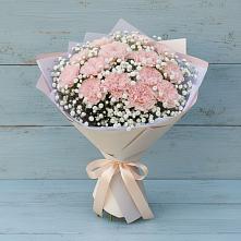 Букет цветов из:  Гвоздики в Ермолино Новгородская область
