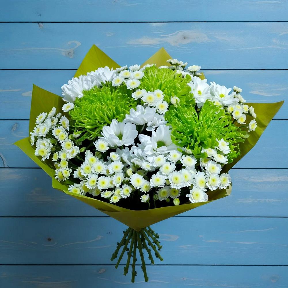 Букет цветов из: Хризантемы в Ермолино Новгородская область