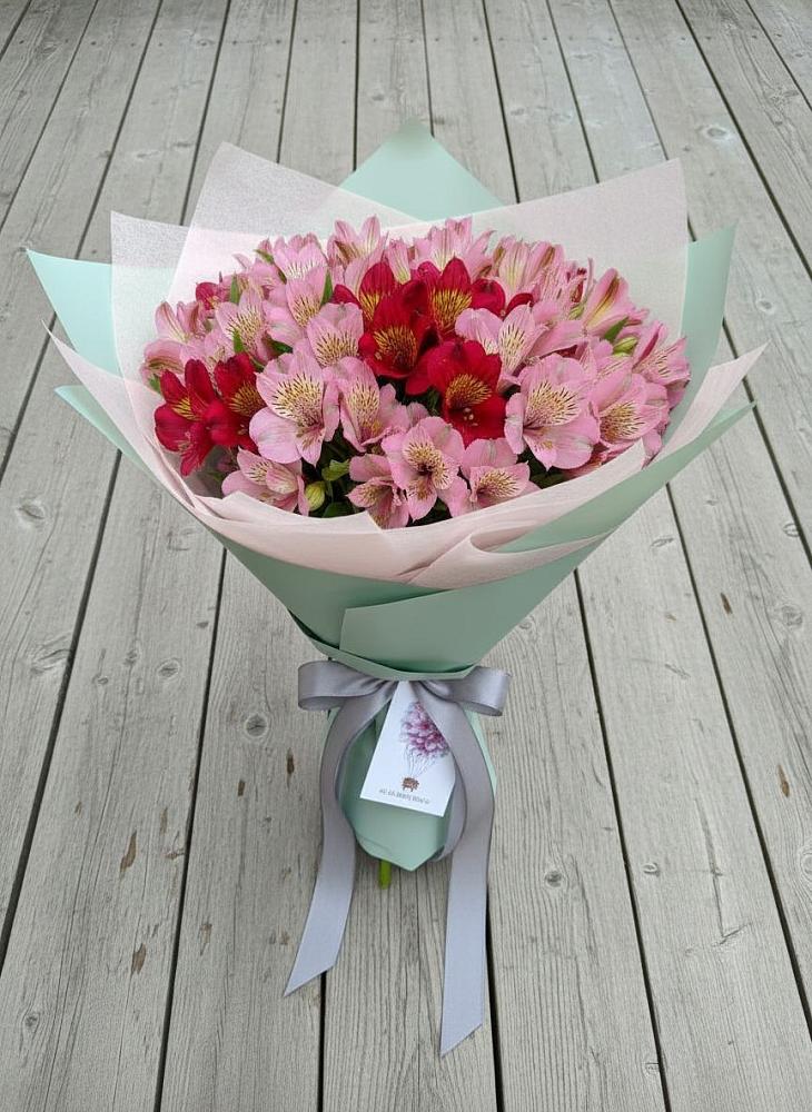 Букет цветов из: Альстромерии в Ермолино Новгородская область
