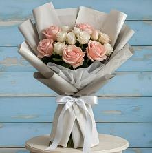 Букет цветов из:  Розы в Ермолино Новгородская область