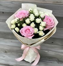 Букет цветов из:  Розы в Ермолино Новгородская область