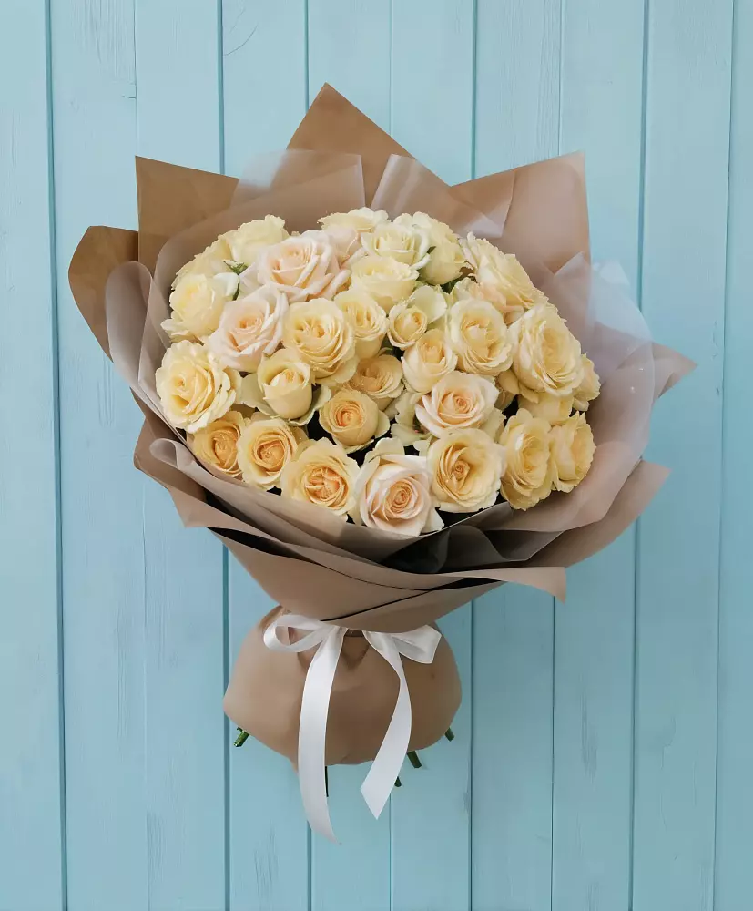 Букет Кремовое облако в Ермолино Новгородская область