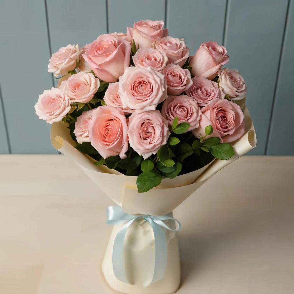 Букет Розовый шарм в Ермолино Новгородская область