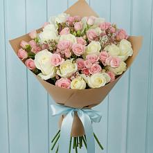 Букет цветов из:  Розы в Ермолино Новгородская область