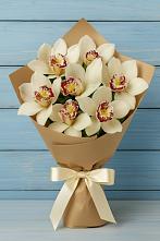 Букет цветов из:  Орхидеи и Розы в Ермолино Новгородская область